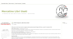 Desktop Screenshot of mercatinolibri.org